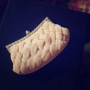 Vintage embellished clutch